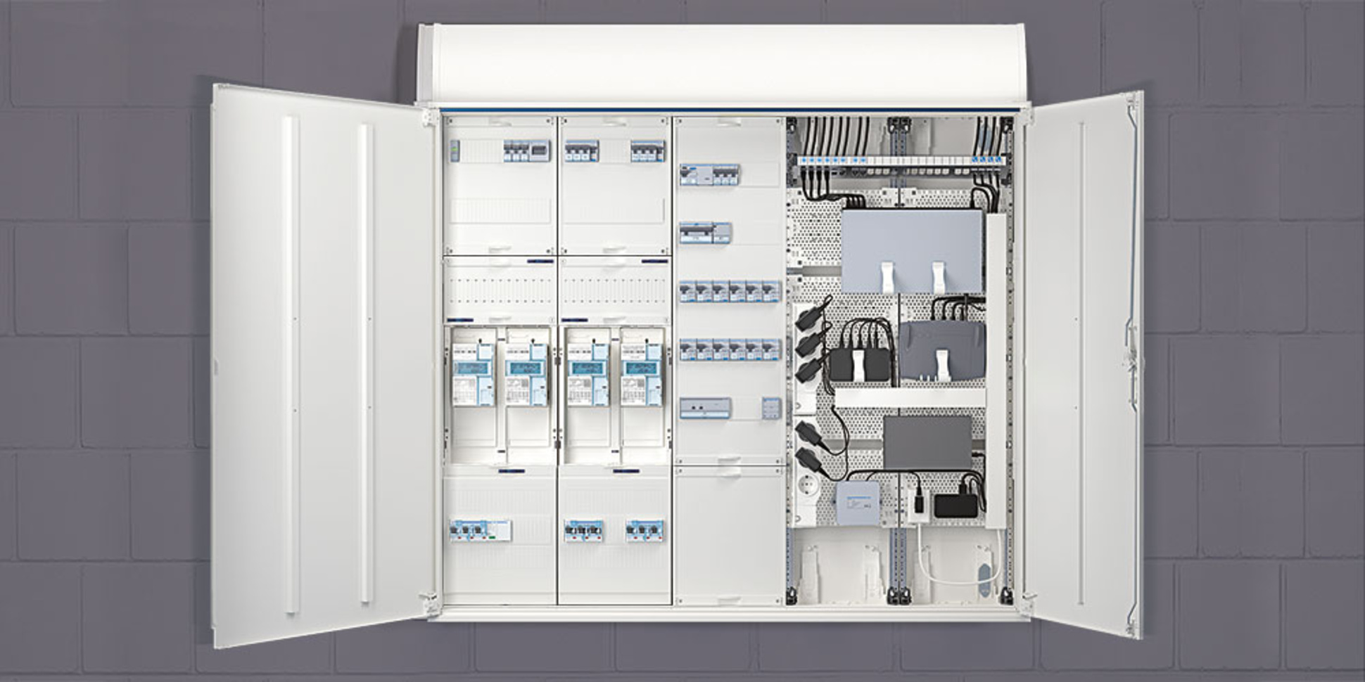 Technikzentrale bei Elektro-Hein GmbH & Co. KG in Oberviechtach
